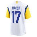 Los Angeles Rams Puka Nacua White Game Jersey