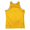 Men's Los Angeles Lakers Mitchell & Ness Gold Hardwood Classics Blown Out Fashion Jersey