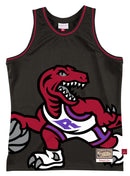 Men's Toronto Raptors Mitchell & Ness Black Hardwood Classics Blown Out Fashion Jersey