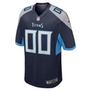 Men's Tennessee Titans Navy Custom Jersey