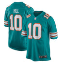 Miami Dolphins Tyreek Hill Aqua Alternate Game Jersey