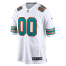Miami Dolphins Game Secondary Alternate Jersey - White - Custom