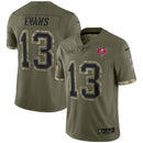 Mike Evans Olive Tampa Bay Buccaneers 2022 Salute To Service Limited Jersey