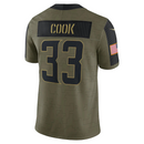 Minnesota Vikings Cook - Salute to Service 2021 Limited Jersey
