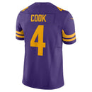Minnesota Vikings Dalvin Cook Purple Vapor Jersey
