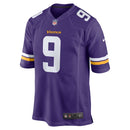 Minnesota Vikings J.J. McCarthy Purple 2024 NFL Draft First Round Pick Player Game Jersey