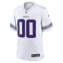 Minnesota Vikings White Alternate Custom Game Jersey