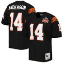 Mitchell & Ness Ken Anderson Black Cincinnati Bengals 1981 Authentic Throwback Retired Player Jersey