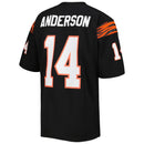 Mitchell & Ness Ken Anderson Black Cincinnati Bengals 1981 Authentic Throwback Retired Player Jersey