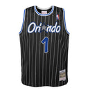 Youth Orlando Magic Anfernee  Penny Hardaway Mitchell & Ness NBA Black Hardwood Classic Swingman Jersey
