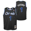 Youth Orlando Magic Anfernee  Penny Hardaway Mitchell & Ness NBA Black Hardwood Classic Swingman Jersey