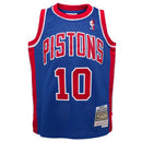 Youth Detroit Pistons Dennis Rodman Mitchell & Ness Royal 1988-89 Hardwood Classics Swingman Jersey