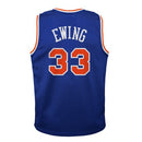 Youth New York Knicks Patrick Ewing Mitchell & Ness Blue 1991-92 Hardwood Classics Swingman Jersey