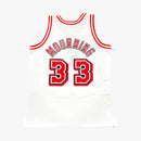 Miami Heat Alonzo Mourning Mitchell & Ness NBA Mens Hardwood Classics White Swingman Jersey