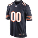 Navy Chicago Bears Custom Game Jersey