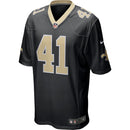 New Orleans Saints Alvin Kamara Black Game Jersey