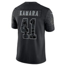 New Orleans Saints Alvin Kamara Black RFLCTV Limited Jersey
