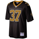 New Orleans Saints Steve Gleason Mitchell & Ness Black Legacy Replica Jersey