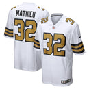 New Orleans Saints Tyrann Mathieu White Player Game Jersey