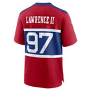 New York Giants Dexter Lawrence II Century Red Alternate Player Game Jersey