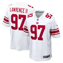 New York Giants Dexter Lawrence II White Game Player Jersey