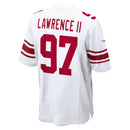 New York Giants Dexter Lawrence II White Game Player Jersey