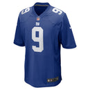 New York Giants Malik Nabers Royal 2024 NFL Draft First Round Pick Player Game Jersey