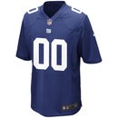 New York Giants Nike Royal Blue Custom Game Jersey