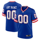 New York Giants Royal Classic Custom Game Jersey