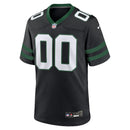 New York Jets Black Alternate Game Jersey - Custom