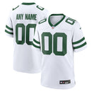New York Jets Nike Legacy White Custom Game Jersey
