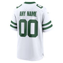 New York Jets Nike Legacy White Custom Game Jersey