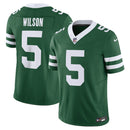 New York Jets Garrett Wilson Legacy Green Vapor Jersey