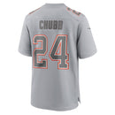 Nick Chubb Cleveland Browns Gray Atmosphere Fashion Game - Jersey