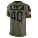 Pat Tillman Olive Arizona Cardinals 2021 Salute To Service - Limited Player Jersey