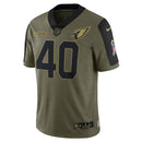 Pat Tillman Olive Arizona Cardinals 2021 Salute To Service - Limited Player Jersey