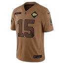 Patrick Mahomes Brown Kansas City Chiefs 2023 Salute To Service Limited Jersey