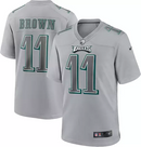 Philadelphia Eagles A.J. Brown Atmosphere Grey Game Jersey