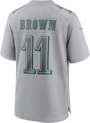 Philadelphia Eagles A.J. Brown Atmosphere Grey Game Jersey