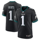 Philadelphia Eagles Jalen Hurts Black Alternate Game Jersey