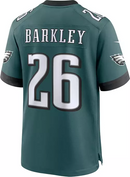 Philadelphia Eagles Saquon Barkley Sport Teal Game Jersey