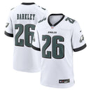 Philadelphia Eagles Saquon Barkley White White Game Jersey
