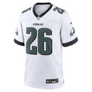 Philadelphia Eagles Saquon Barkley White White Game Jersey