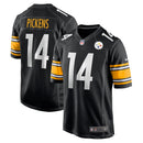 Pittsburgh Steelers George Pickens Black Game Player Jersey