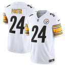 Pittsburgh Steelers Joey Porter Jr. White Vapor F.U.S.E. Limited Jersey