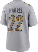 Pittsburgh Steelers Najee Harris Atmosphere Grey Game Jersey