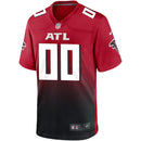 Red Atlanta Falcons Alternate Custom Game Jersey