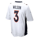 Russell Wilson White Denver Broncos Game Jersey