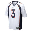 Russell Wilson White Denver Broncos Game Jersey