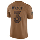 Russell Wilson Brown Denver Broncos 2023 Salute To Service Limited Jersey